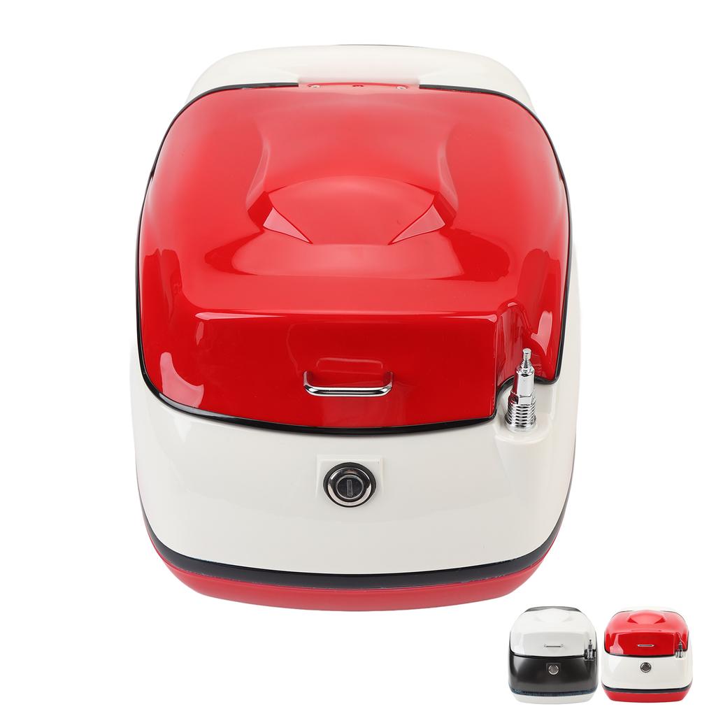 38L Motorcycle Top Case Fashionable Look Water Resistant Ample Space Trunk Top Box for Electric Bike