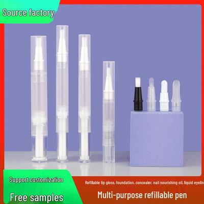 2ml Disposable Vacuum Foundation Pen with Rotating Dispenser for Cuticle Oil Packaging