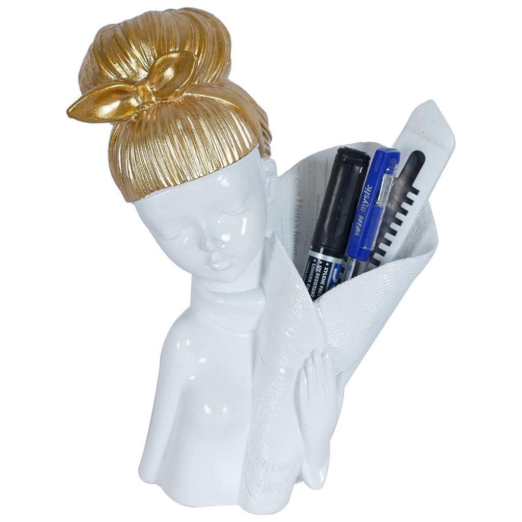 Resin Girl Showpiece for Home Décor Showpiece & Office Decor Item