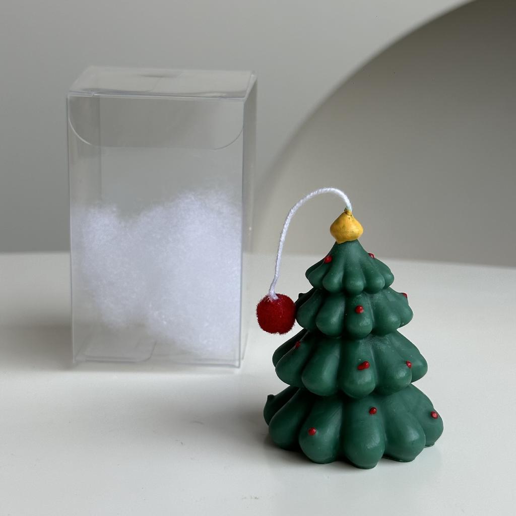 Creative Christmas Tree Candles Wedding Decorative Candle Atmosphere Decoration Birthday Christmas Party Supplies 2025 New Year