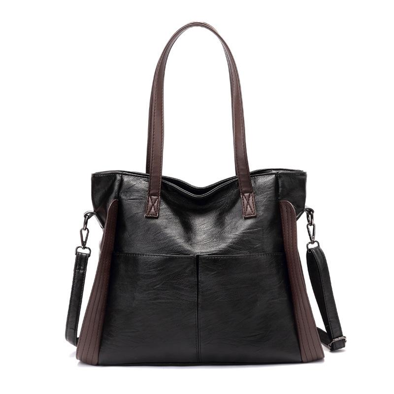 Trendy Spring and Summer Bag for Women Sheepskin Soft Leather Fashion Handbag Crossbody Mommy Bag