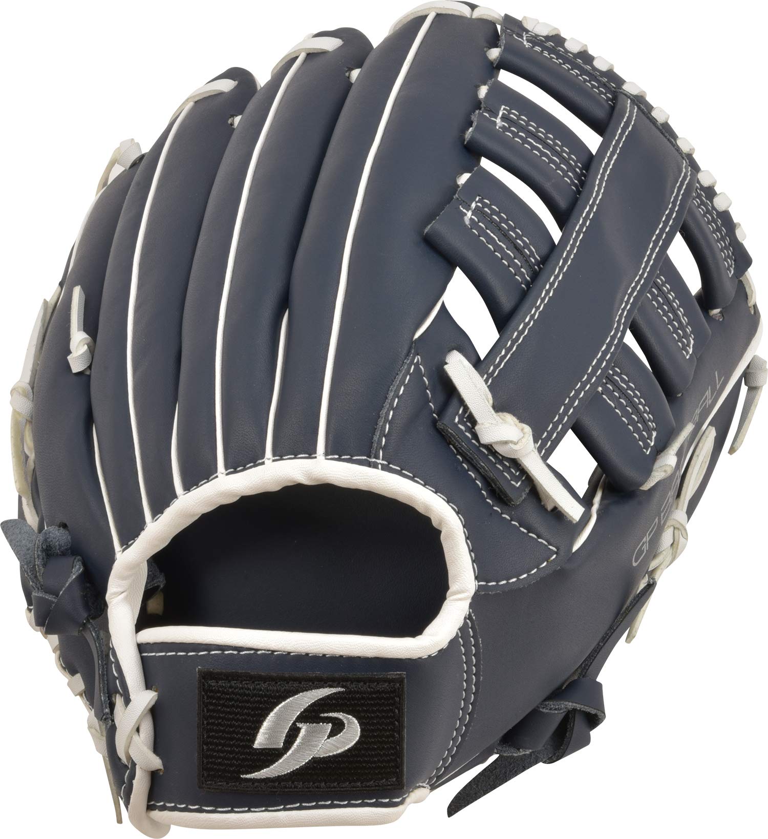 

GP Baseball Catch Ball Glove, 12.5 inches, Soft, General, All-Around, [Standard Version Black/Yellow] [Upgraded Version Blue/Navy/Black