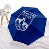 Motif NK Osijek, parapluie pliant automatique, design portable et pliable, 8 baleines, un cadeau de Noël ou d'anniversaire.