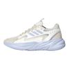 Adidas Ozwave Pu Fabric Synthetic Leather Comfortable Versatile Low-Top Dad Shoes Unisex Sneakers White Blue KH7956