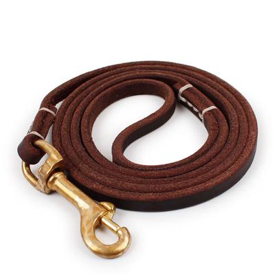 Quality Genuine Leather Dog Leash Soft Thin Leather Leash for Small Dogs Pets Cats Durable Real Leather Training Leash for Puppy