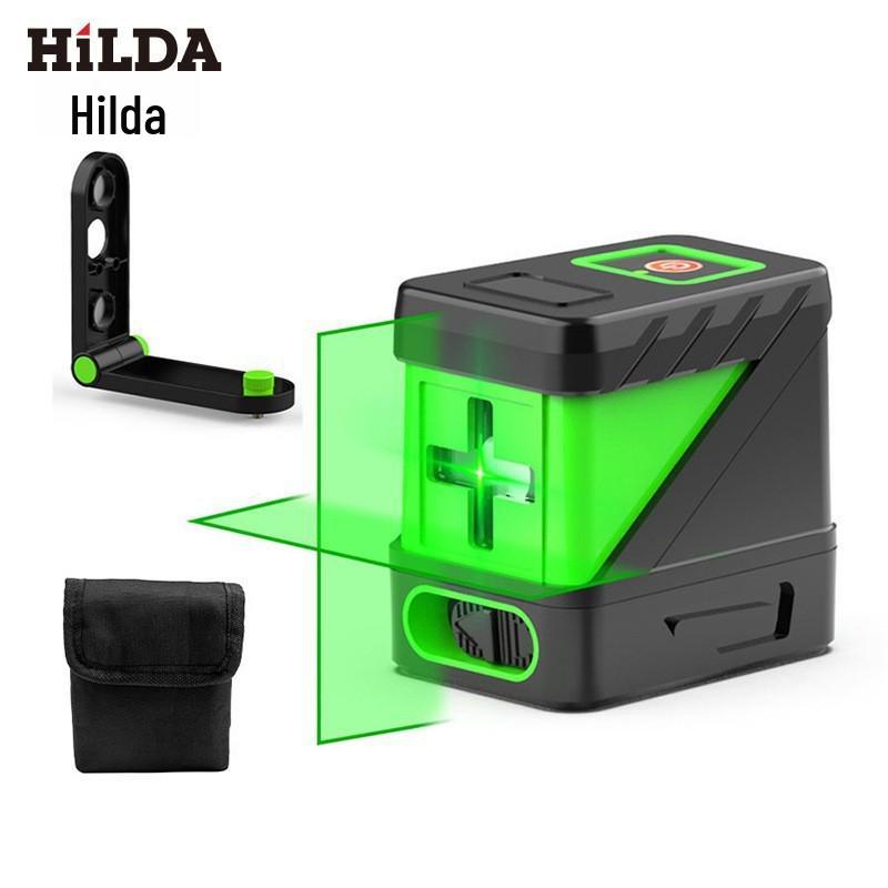 High-Precision Mini Green Light Laser Level with Automatic Fine Line Projection (2-Line)