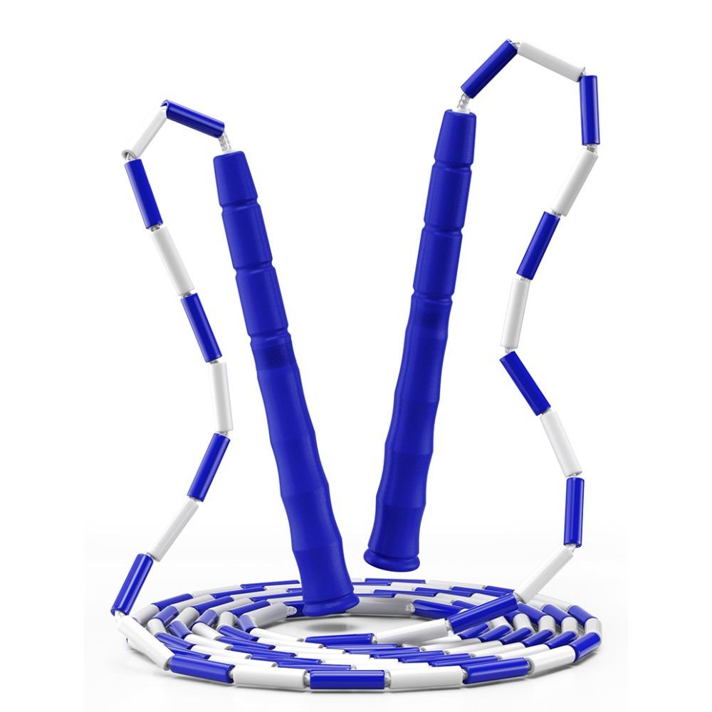 Bamboo Joint Jump Rope Hard Bead Training Adult Fitness Fancy Non-knotting Bamboo Joint Jump Rope