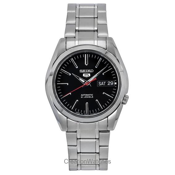 

Refurbished Seiko 5 Automatic Japan Made SNKL45 SNKL45J1 SNKL45J Men s Watch чёрный