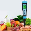 Food Acidity Pocket Tester Highs Accuracy Sensor 0.01 Accuracy,0.00~14 Ranging  for Soil Cosmetic Food Cheese