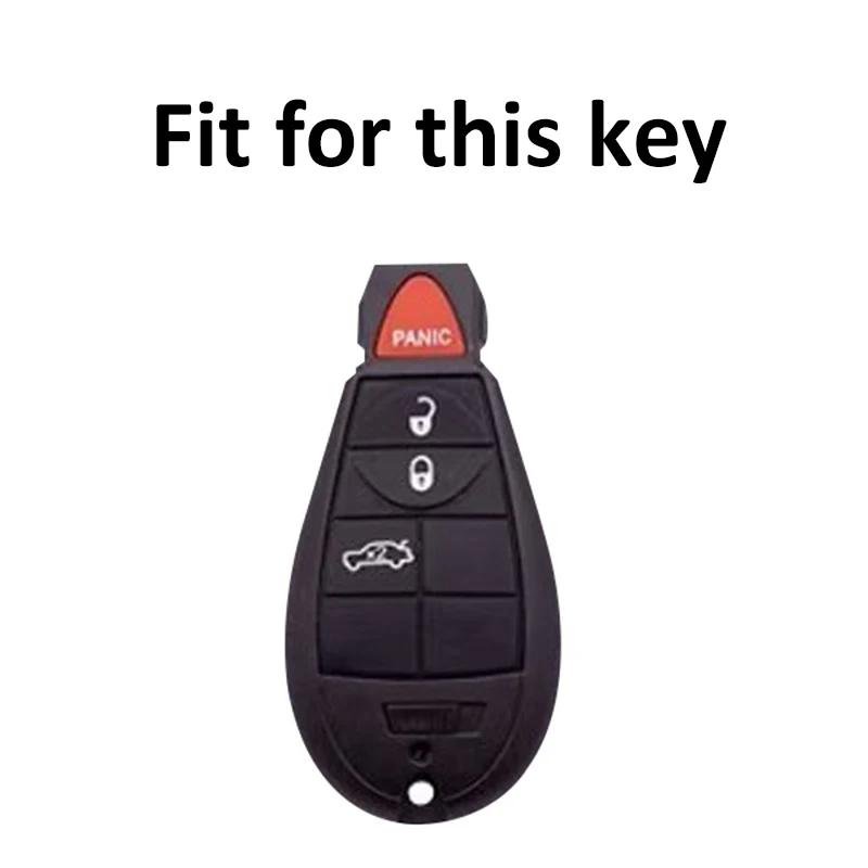 Tpu Car Key Cover Case Auto Shell Fob For Dodge Challenger Charger Magnum Journey Ram Jeep Commander Grand Cherokee Chrysler 300