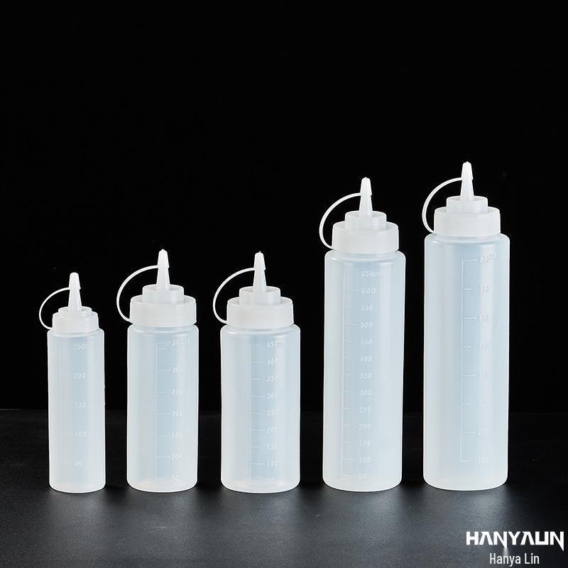 Garrafa Squeeze Grande Capacidade Grau Alimentício Japonês para Cozinha