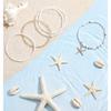 7PCS Shell Bracelets, Stackable Beachy Bracelets for Women