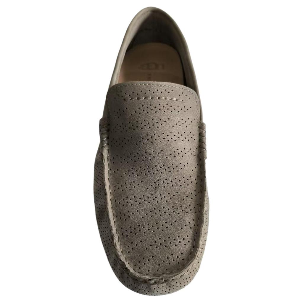 UGG Henrick Stripe Perf Slip-On Comfortable Loafers Men Loafers Green 1014642-ALP