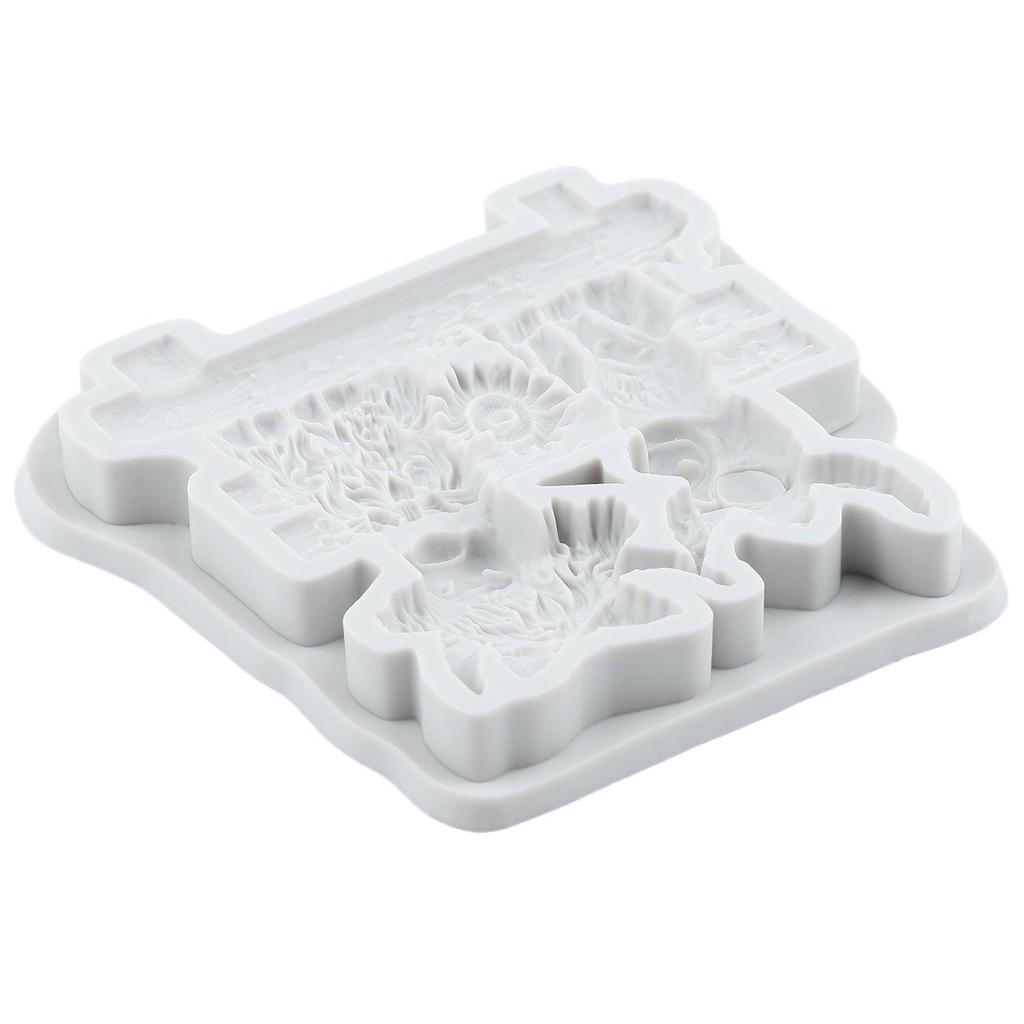 Yak Silikonform Esel Fondantformen Kuchen Dekorationswerkzeuge Cupcake Topper Süßigkeiten Zuckerhandwerk Gummipaste Polymer Clay