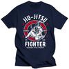 Herrenbekleidung In Jiu Jitsu We Trust Kampfsport T-Shirt Mma Kämpfer Erwachsenen T-Shirt Modedesign Herrenmode Baumwolle Druck T-Shirt
