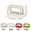 Plastic Pot Lid Storage Rack Breathable Mold-resistant Chopping Board Organizer Stable Space Saving Pot Cover Shelf Pantry