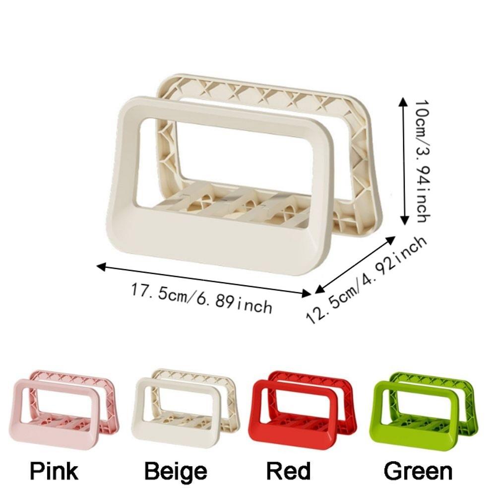 Plastic Pot Lid Storage Rack Breathable Mold-resistant Chopping Board Organizer Stable Space Saving Pot Cover Shelf Pantry