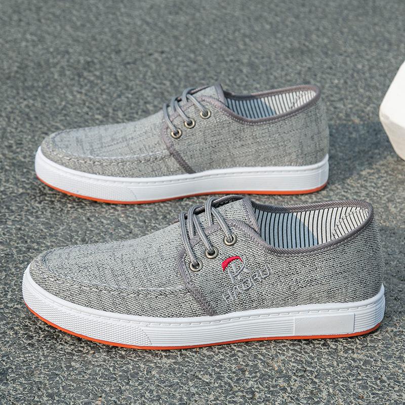 Canvas Shoes Men'S Casual Single Shoes Breathable Old Beijing Cloth Shoes Men'S Comfortable Soft Baseplate Shoes Men'S Shoes