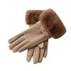 Warm Gloves for Women with Fleece Thickening Cold Protection Touch Screen Warm Gloves for Going Out Cycling Gloves