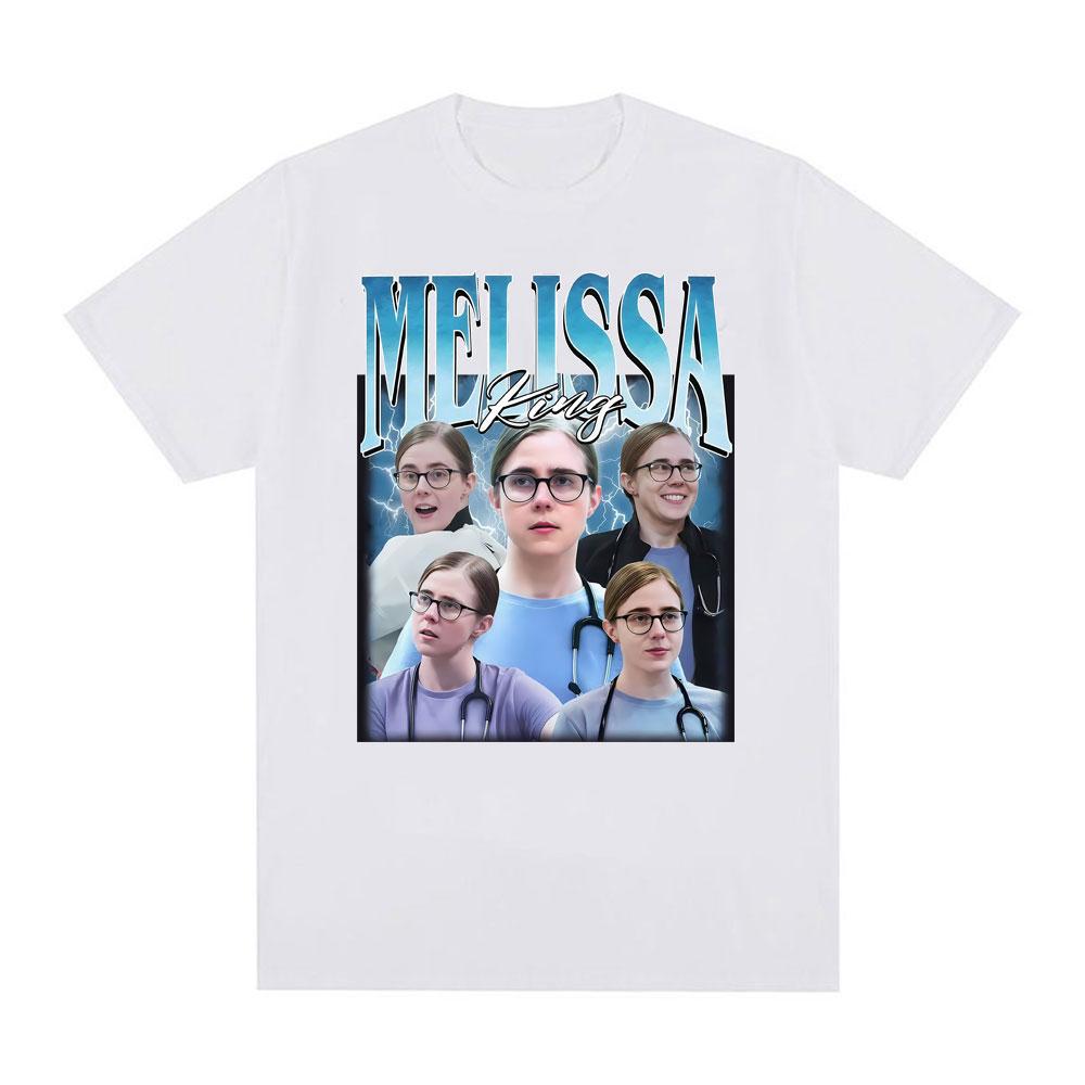 Melissa King Vintage Funny Doctor Meme T Shirt Unisexs Women Summer High Street Gothic Tshirt 100 Cotton Oversized Cozy Tshirts
