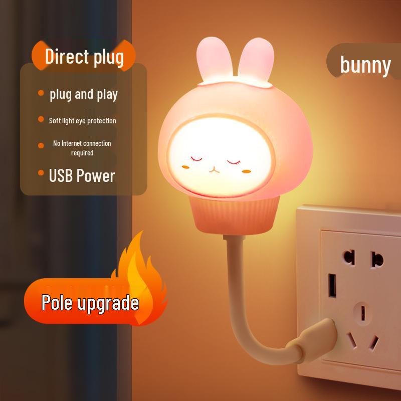 

Voice-Activated Smart Night Light for Bedroom, Bedside, and Kids Room Default