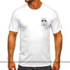 Cool Cat Logo T-Shirt 100% Cotton Minimalist Feline Symbol Tee for Men and Women Streetwear Essentials