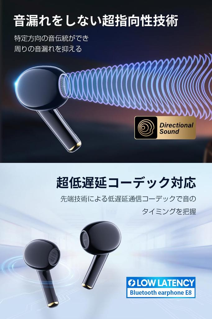 2025 New Masterpiece Model Bluetooth Wireless Earbuds with ENC Noise LED Sound Automatic Instant Cordless Fast IPX7 Single or Perfect for and Gaming