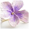 Palnart Poc SUU [Obidome] [Single Violet] Flower Violet Purple Kimono Obi Japanese Clothing Obidome Modern Style