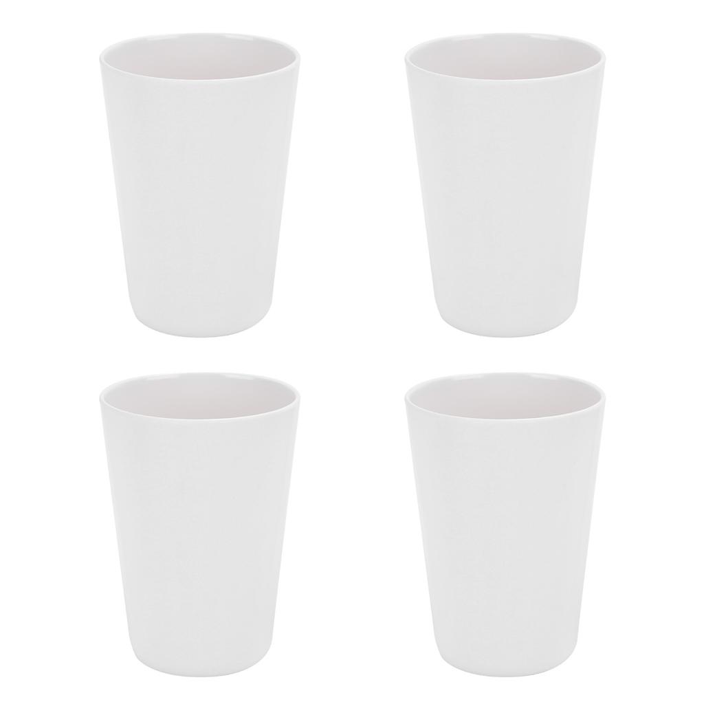 4PCS Imitation Ceramic Water Cup Drinking Mug for   Home Bar Restaurant Supplies