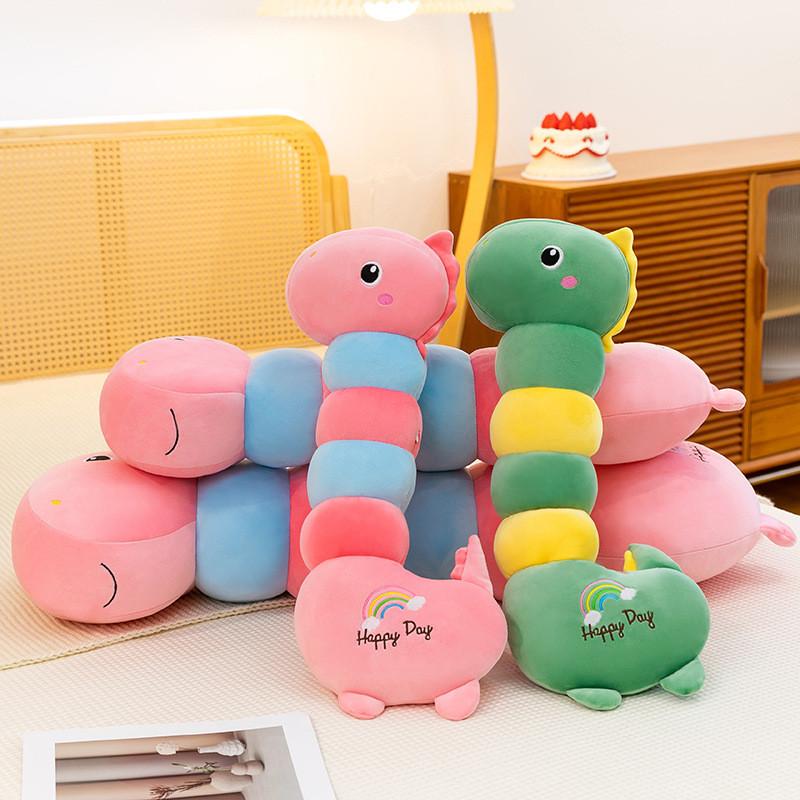 Cute Long Neck Dinosaur Plush Pillow With Pp Cotton Filling For Kids And Teens