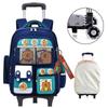 MIAOQIAO Student Rolling Backpack