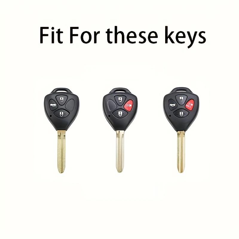 Black Warrior Style Tpu Car Key Case Cover For Toyota Camry Rav4 Corolla 4Runner Avalon Venza Yaris Accessories