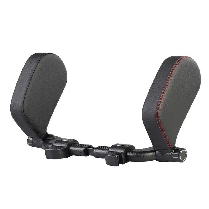 

Подушка для подголовника для шеи автомобиля, подушка из пены с эффектом памяти, подушка для сна, телескопическая поддержка шейного отдела позвоночника для взрослых и детей Black Red line