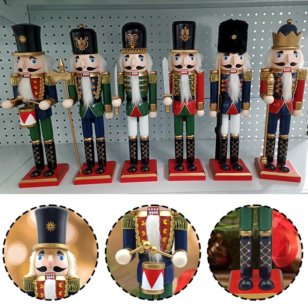 Christmas Tabletop Nutcracker Stylish Memorable Unique Gift For Living Room Home