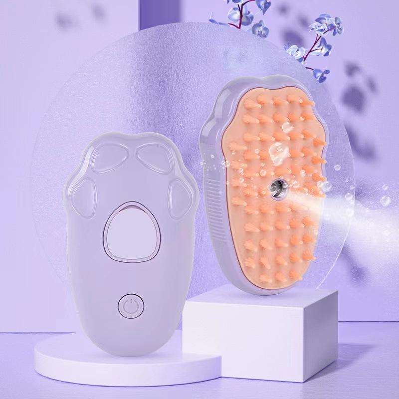 Pet Spray Comb Cat Dog Pet Massage Brush Spray Hair Removal Comb One Button Spray Anti Fly Hair Removal Brush