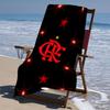 Beach Towel with Clube de Regatas do Flamengo Pattern - soft,absorbent,machine washable Lightweight&Modern,swimming,Travel Essentials