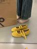 Fashion IPPEUM Ballet Flats Velvet Shoes For Women Buckle Round Toe 2025 New Ballerinas Zapatos Mujer Mary Jane Shoes