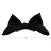 Cute 3D Bow Princess Hairpin Large Bow Solid Color Ponytail Braid Claw Clip Hair Accessories Girls