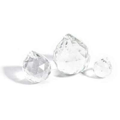 20/30/40 mm sklenená krištáľová guľa Hranolový luster závesný závesné osvetlenie guľa Home Decor