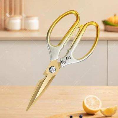 Kitchen Scissors Stainless Steel All Purpose Cooking Shears for Cutting Meat Fish Poultry Food Easy To Clean