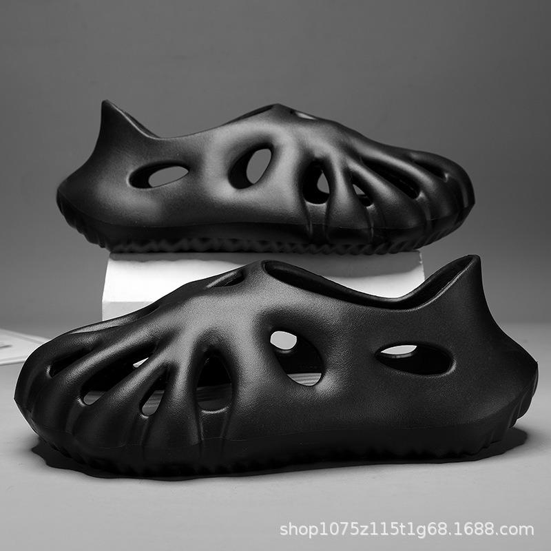 Men's hole shoes summer wear non-slip casual eva soft sole comfortable new versatile beach sandals