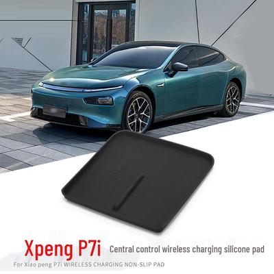 Carregamento Sem Fio XPeng P7i Pad de Silicone Antiderrapante para Proteção do Interior do Carro