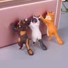 Cute Resin Cat Phone Holder Sucker Design Cartoon Mobile Phone Stand Holder Smartphone Holder Home Office