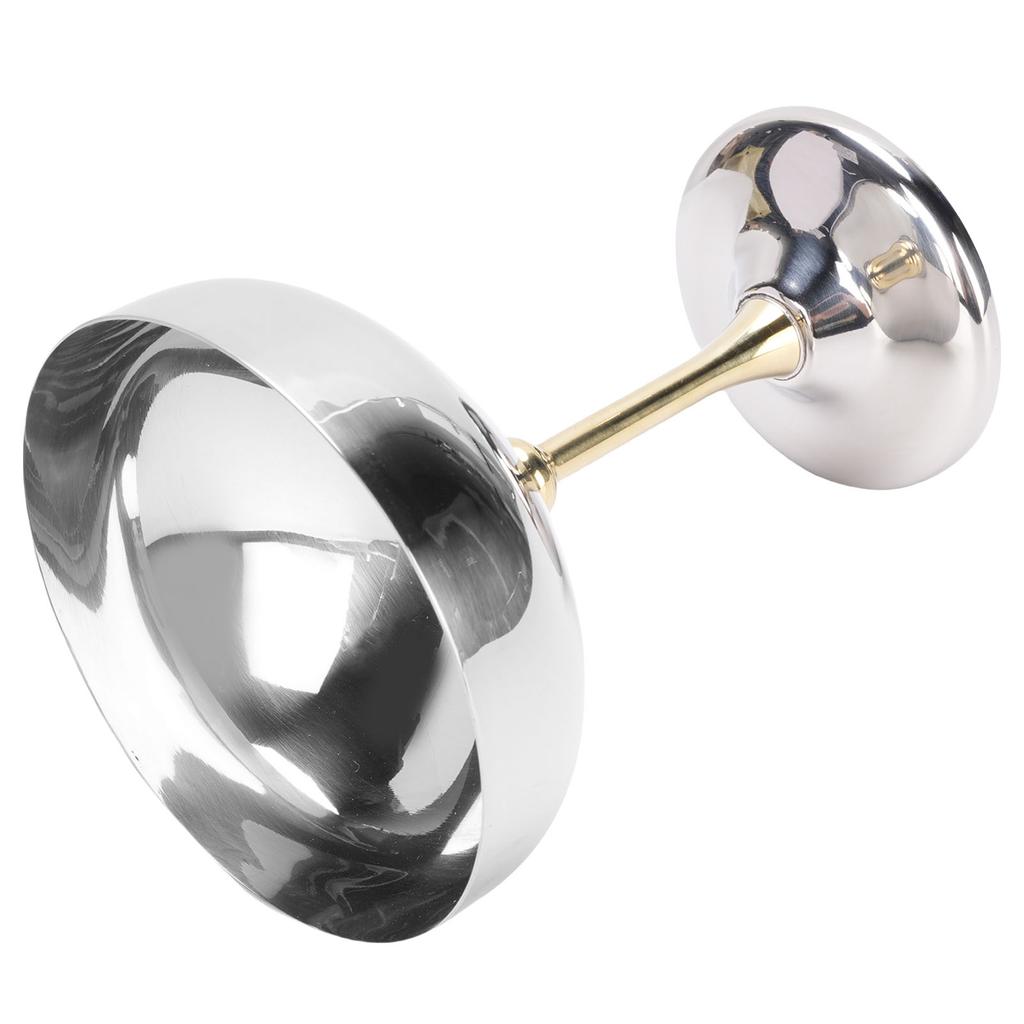 Ice Cream Serving Cup Stainless Steel Footed Ice Cream Cup for Dessert Fruit Salad Pudding B