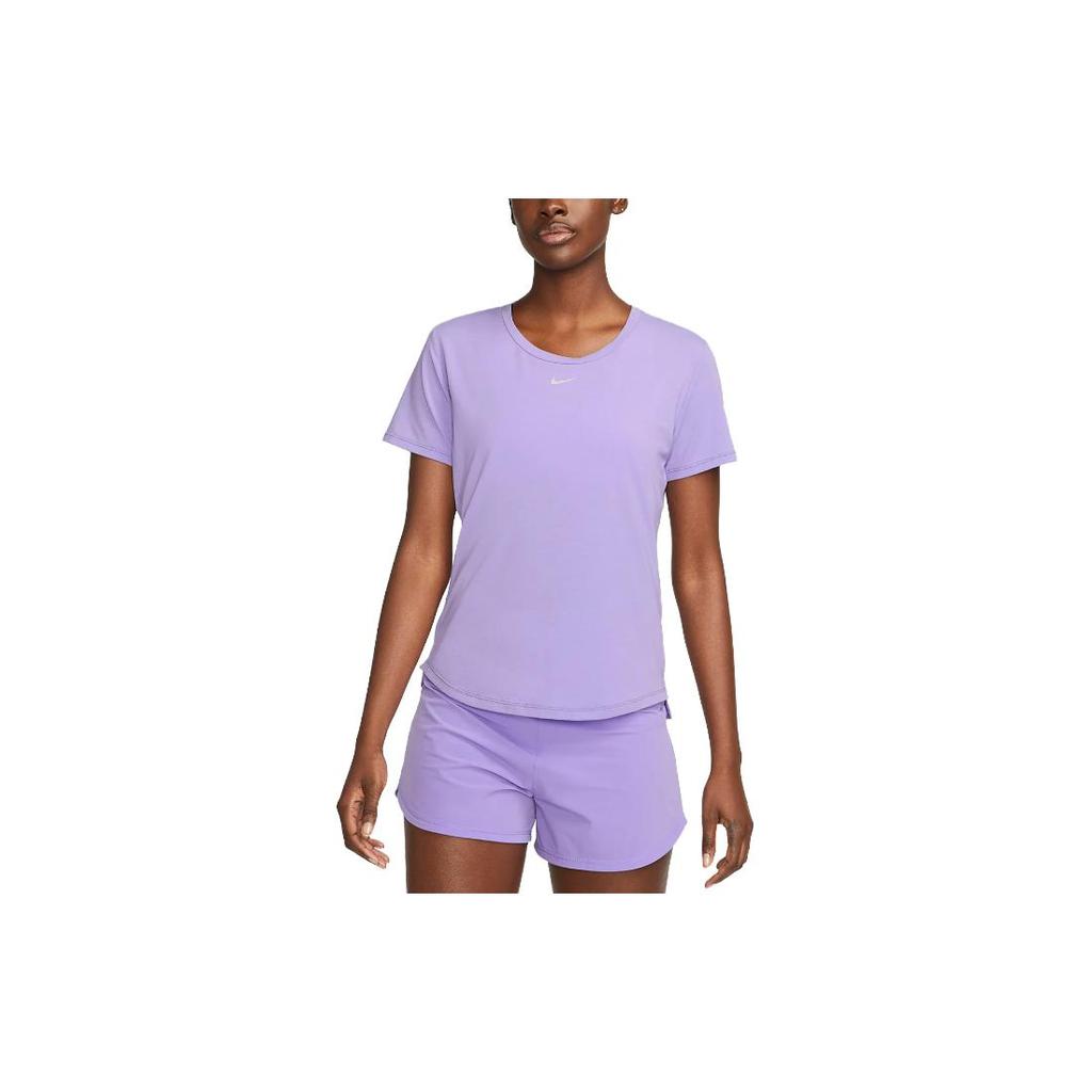 New Nike T Shirts Women's Light Purple DD0619-567