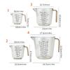 Plastic Measuring Cup With Ergonomic Handle Kitchen Measuring Tool For Precise Baking Cooking And Kitchen Use