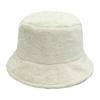 Stylish Winter Bucket Hat For Women With Thick Faux Rabbit Fur For Casual Outdoor Use