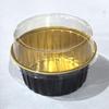 MDNG Thickened Round Tin Foil Baking Cups with Lids