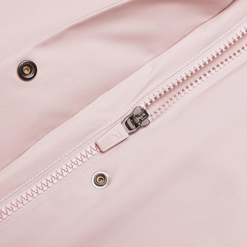 FILA Fashionable Warm Hooded Two-Piece Set Women Outerwear Nude-Pink A11W441705FPK