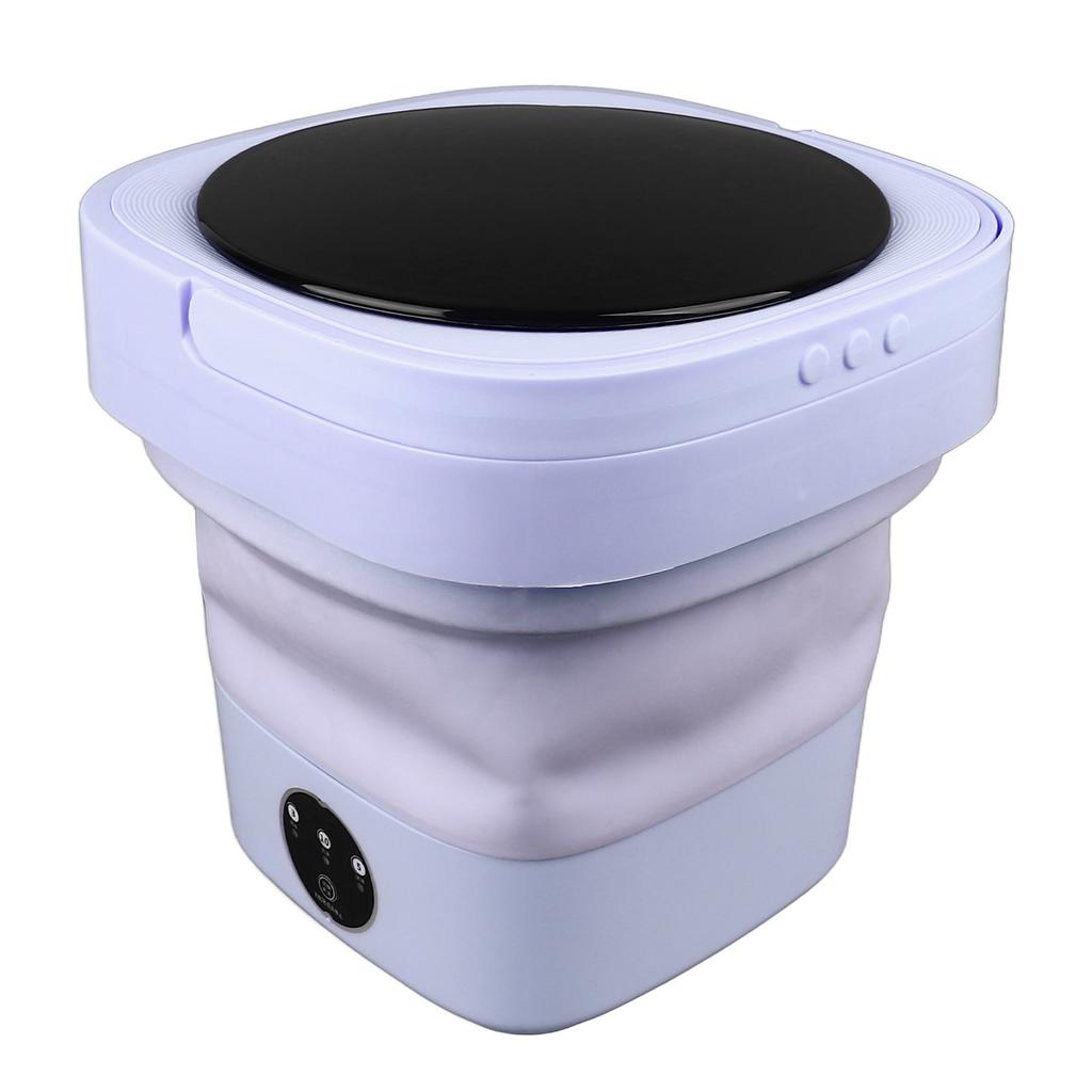 8L Mini Foldable Washing Machine Portable Small Laundry Machine for Home Dormitory Travel
